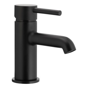 KFA Armatura 5032-815-81 - Umyvadlová baterie + výpusť s přepadem MOZA 15,2 cm matná černá