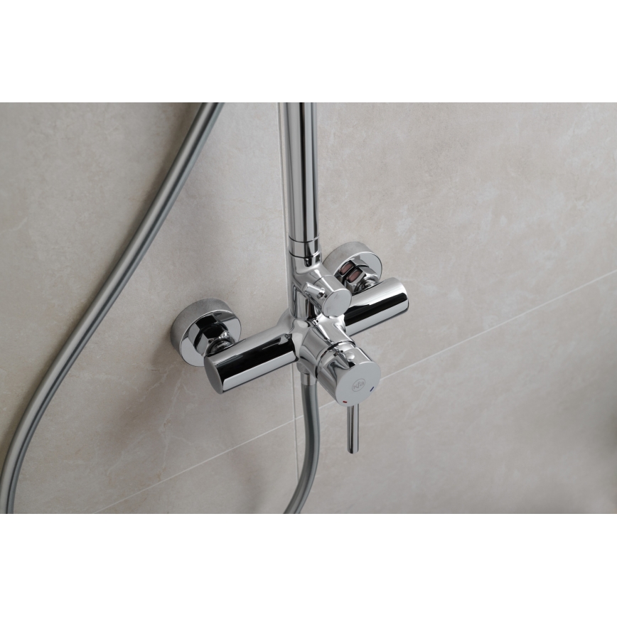KFA Armatura 5036-910-00 - Sprchová sada s baterií MOZA lesklý chrom