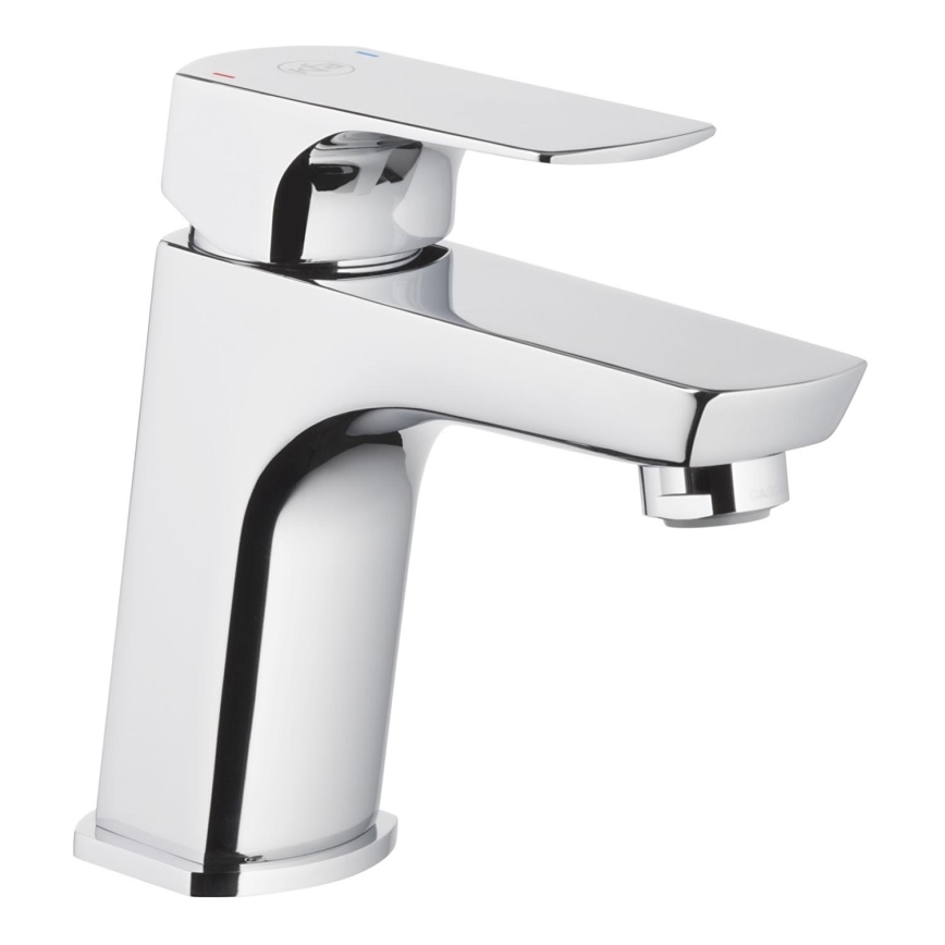 KFA Armatura 5532-815-00 - Umyvadlová baterie + výpusť s přepadem MOKAIT 13,9 cm lesklý chrom