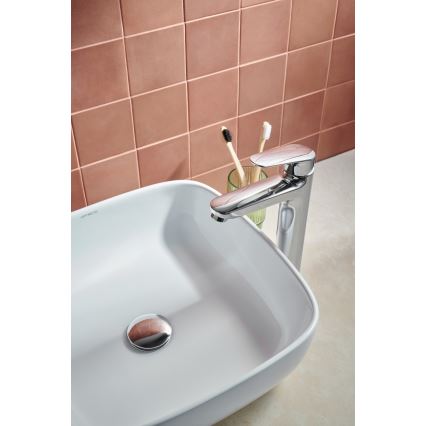 KFA Armatura 5552-712-00 - Umyvadlová baterie + výpusť s přepadem OTAVA 30,2 cm lesklý chrom