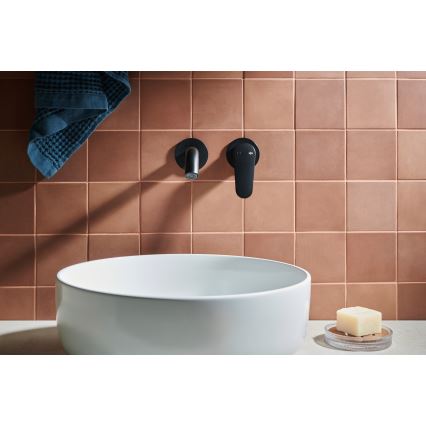 KFA Armatura 5559-810-81 - Umyvadlová baterie pro podomítkovou instalaci OTAVA matná černá