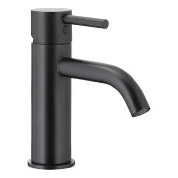 KFA Armatura 5822-815-81 - Umyvadlová baterie + výpusť NEDA 16,5 cm mosaz/matná černá