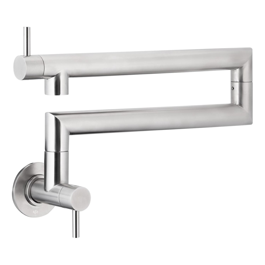 KFA Armatura 6623-030-22 - Kuchyňská baterie s kloubem DUERO POT FILLER nerez