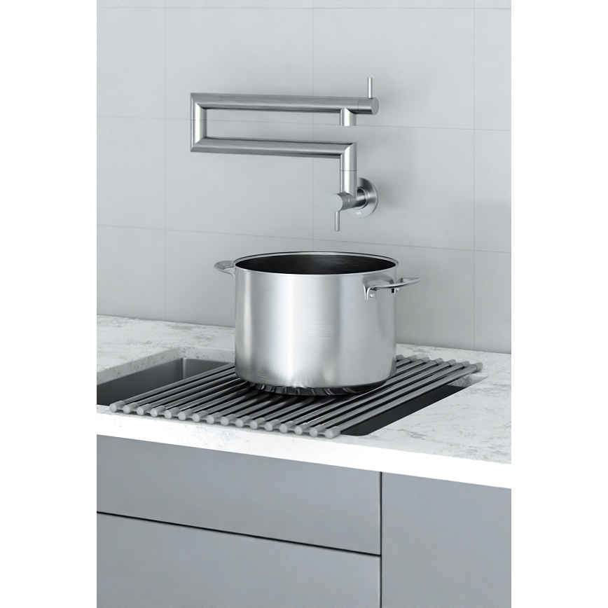 KFA Armatura 6623-030-22 - Kuchyňská baterie s kloubem DUERO POT FILLER nerez