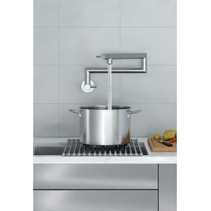 KFA Armatura 6623-030-22 - Kuchyňská baterie s kloubem DUERO POT FILLER nerez