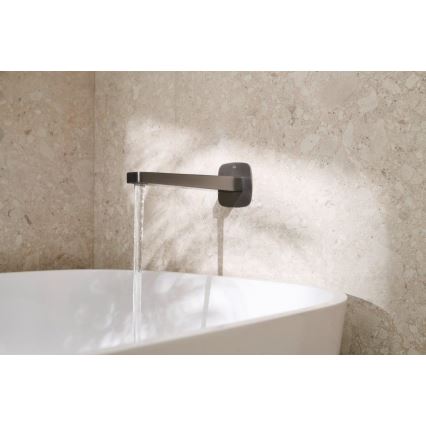 KFA Armatura 836-007-61 - Výtoková hubice pro podomítkovou instalaci MALAGA metalicky šedá