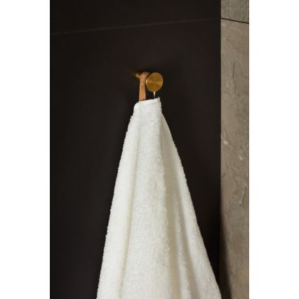 KFA Armatura 864-020-31 - Nástěnný háček TOWEL nerez/broušená zlatá