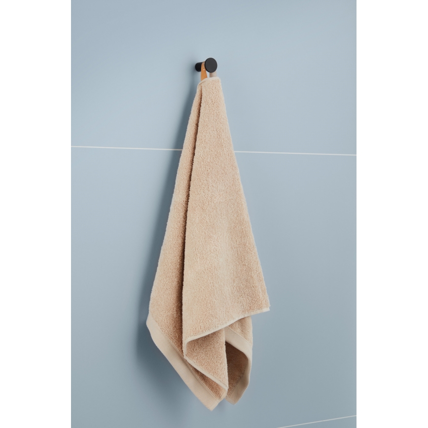 KFA Armatura 864-020-81 - Nástěnný háček TOWEL nerez/matná černá
