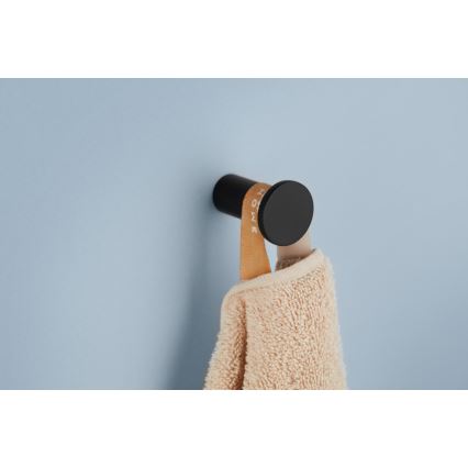 KFA Armatura 864-020-81 - Nástěnný háček TOWEL nerez/matná černá