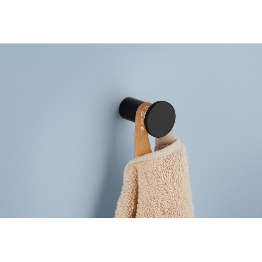 KFA Armatura 864-020-81 - Nástěnný háček TOWEL nerez/matná černá
