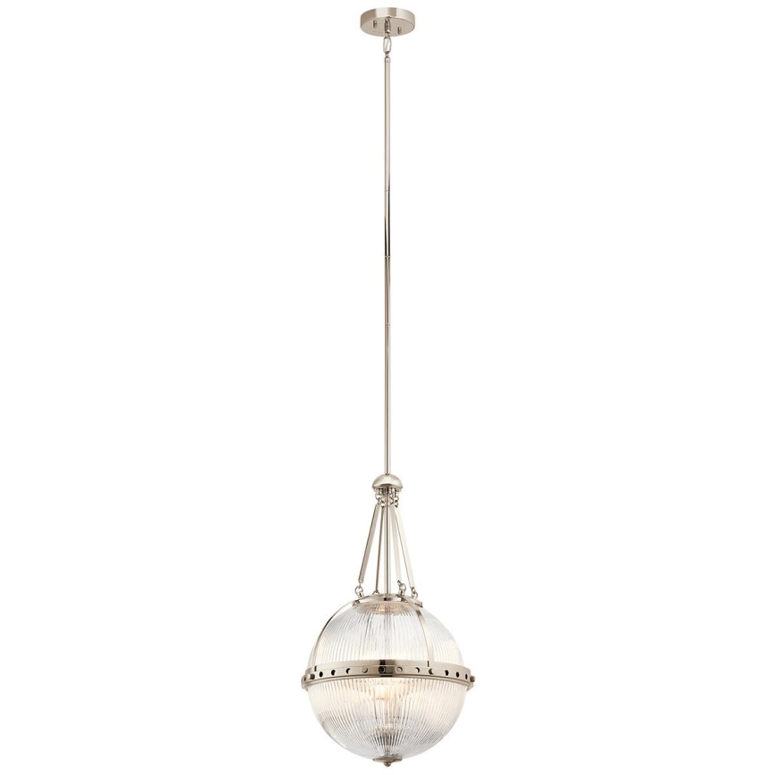 Kichler - Lustr na tyči ASTER 3xE14/60W/230V