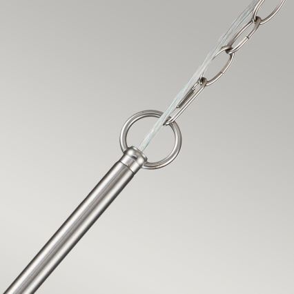 Kichler - Lustr na řetězu CAPITOL HILL 6xE14/40W/230V matný chrom