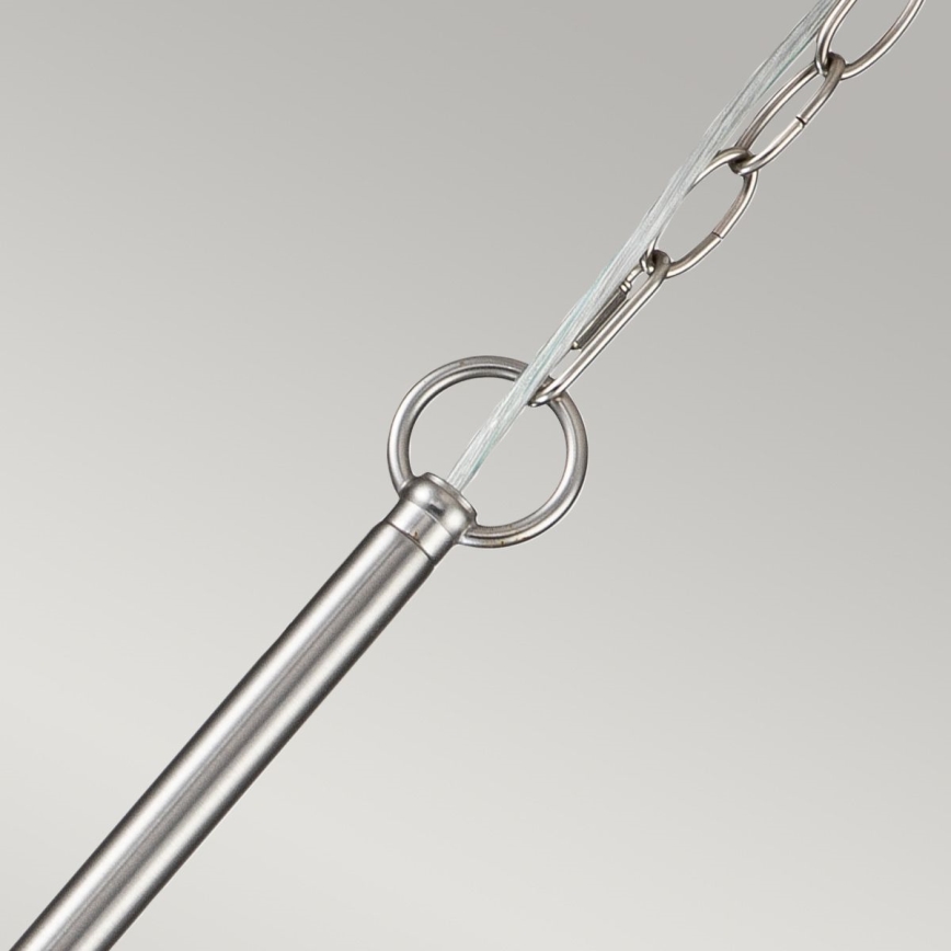 Kichler - Lustr na řetězu CAPITOL HILL 6xE14/40W/230V matný chrom