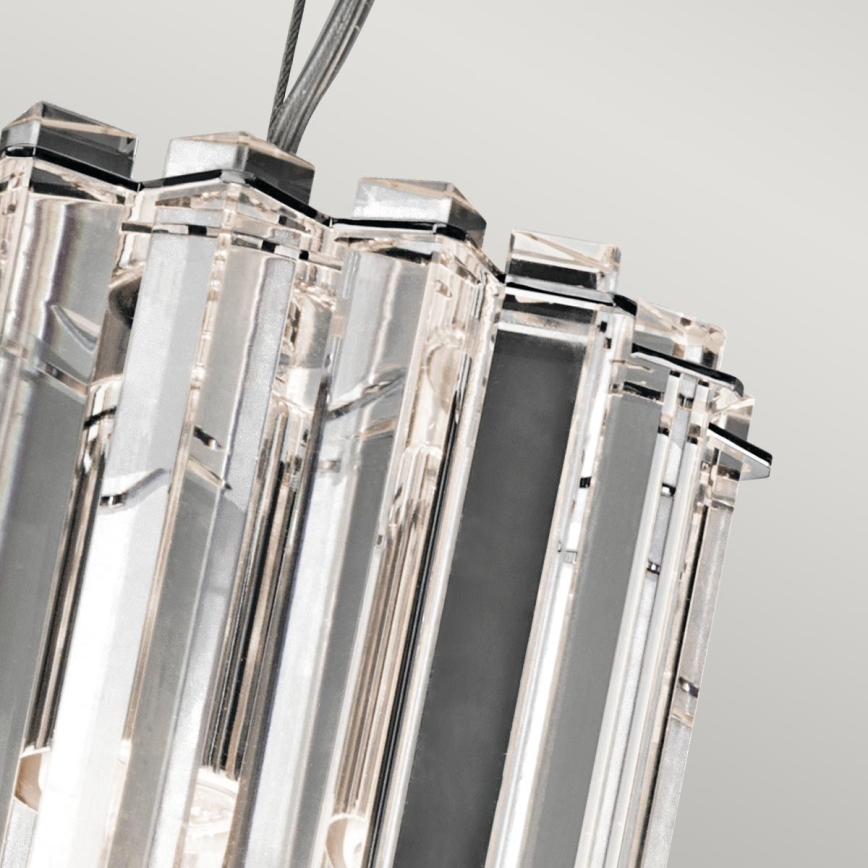 Kichler - LED Koupelnový lustr na lanku CRYSTAL SKYE 2xG9/3W/230V IP44