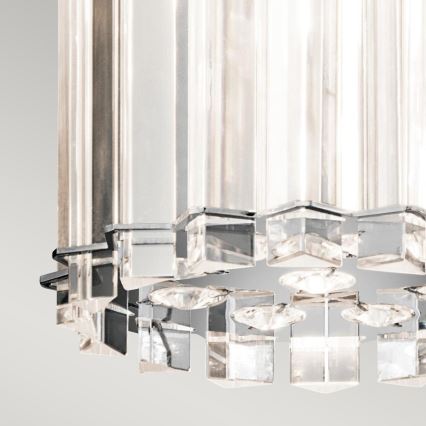 Kichler - LED Koupelnový lustr na lanku CRYSTAL SKYE 2xG9/3W/230V IP44