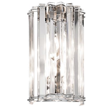 Kichler - LED Koupelnové nástěnné svítidlo CRYSTAL SKYE 2xG9/3W/230V IP44