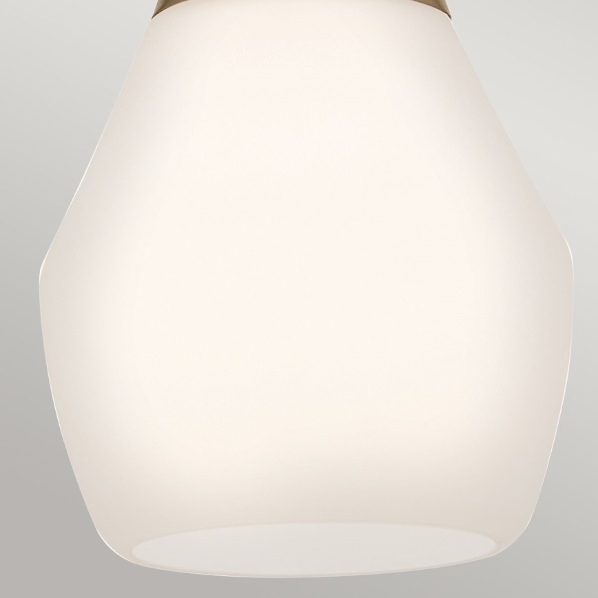 Kichler - Lustr na tyči DEELA 1xE27/60W/230V pr. 17,8 cm mosaz