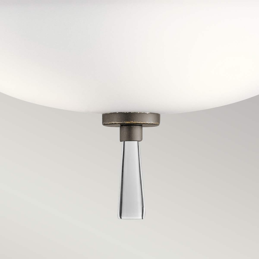 Kichler - Přisazený lustr DREYFUS 3xE27/60W/230V bronzová