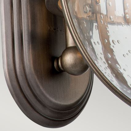 Kichler - Venkovní nástěnné svítidlo HALLERON 3xE14/40W/230V IP44