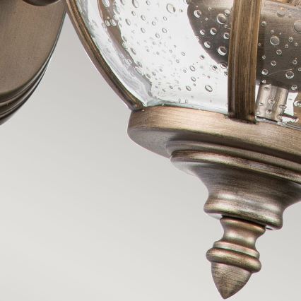 Kichler - Venkovní nástěnné svítidlo HALLERON 2xE14/40W/230V IP44