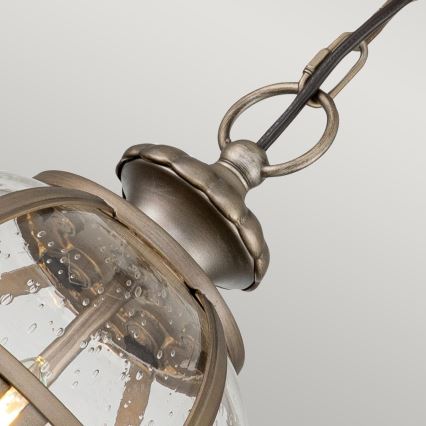 Kichler - Venkovní lustr na řetězu HALLERON 3xE14/40W/230V IP44