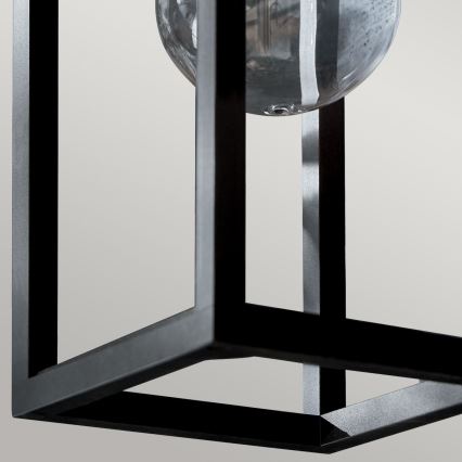 Kichler - Venkovní nástěnné svítidlo HONE 1xE27/60W/230V IP44 černá