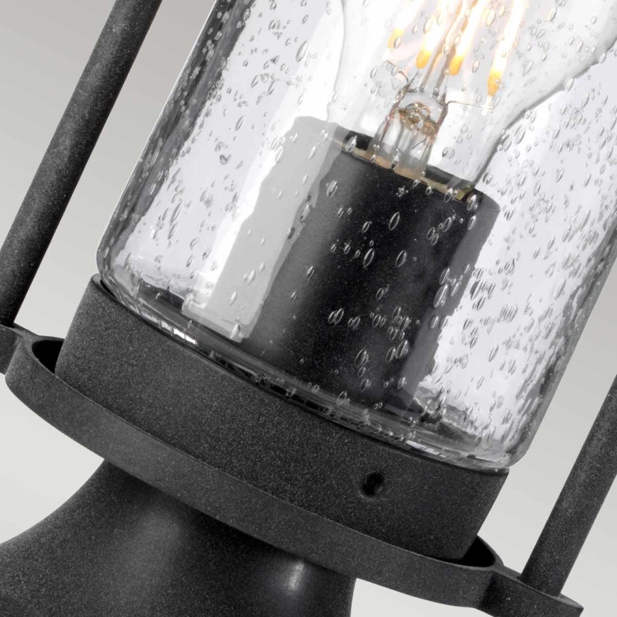 Kichler - Venkovní lampa RIVERWOOD 1xE27/60W/230V IP44 černá