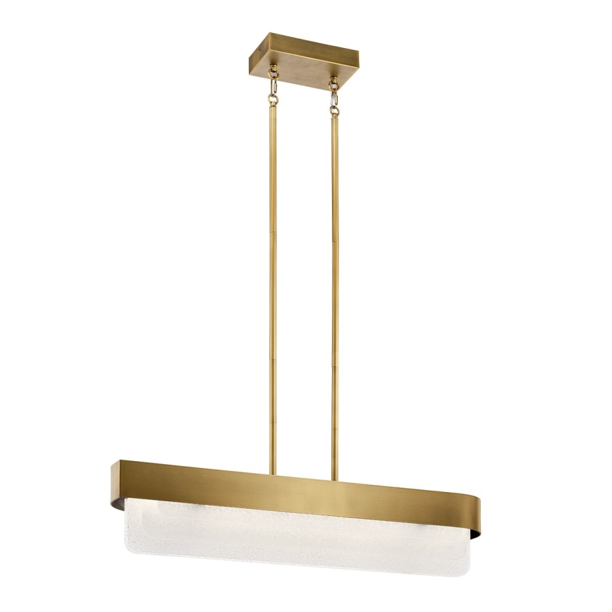 Kichler - LED Lustr na tyči SERENE LED/40W/230V zlatá