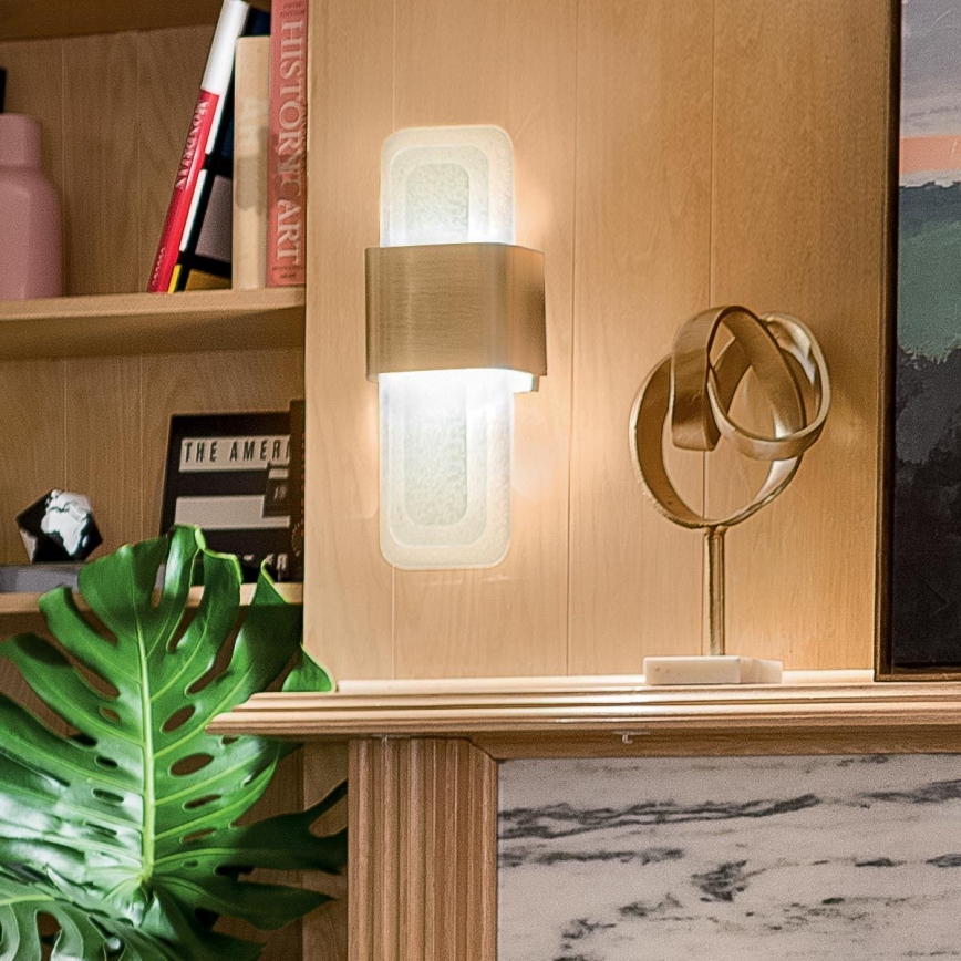 Kichler - LED Nástěnné svítidlo SERENE LED/16W/230V mosaz
