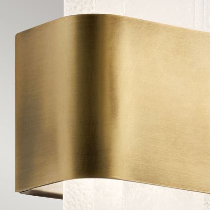 Kichler - LED Nástěnné svítidlo SERENE LED/16W/230V mosaz