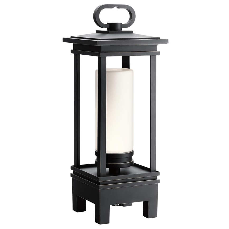 Kichler - LED Venkovní nabíjecí stolní lampa s reproduktorem SOUTH HOPE LED/3W/230V 8800 mAh IP44