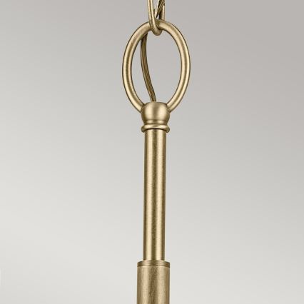 Kichler - Lustr na řetězu WINSLOW 3xE27/60W/230V pr. 45,8 cm mosaz