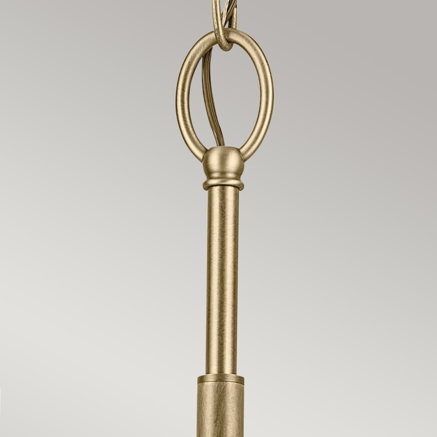 Kichler - Lustr na řetězu WINSLOW 3xE27/60W/230V pr. 45,8 cm mosaz