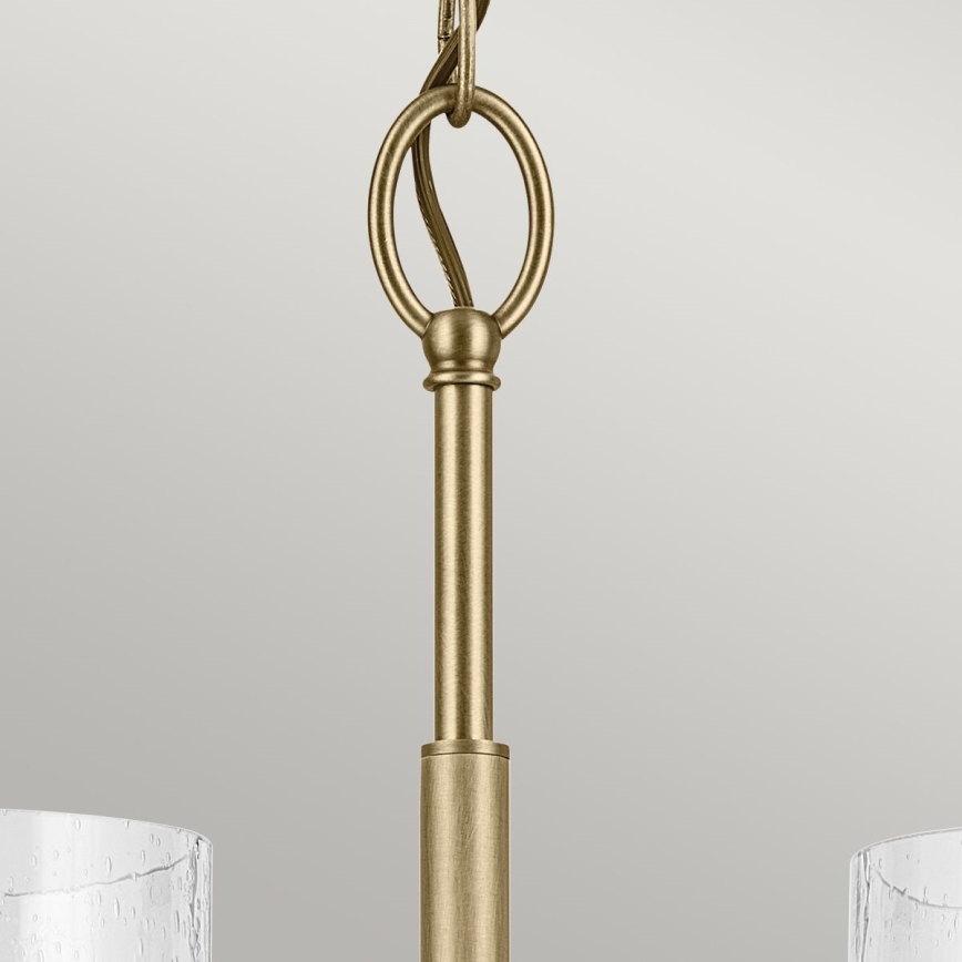 Kichler - Lustr na řetězu WINSLOW 5xE27/60W/230V pr. 50,2 cm mosaz