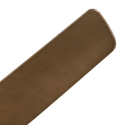 Kichler - LED Stmívatelný stropní ventilátor ERIS LED/10W/230V bronz IP44 + dálkové ovládání