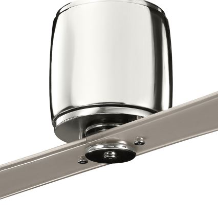 Kichler - Stropní ventilátor FERRON lesklý chrom + dálkové ovládání