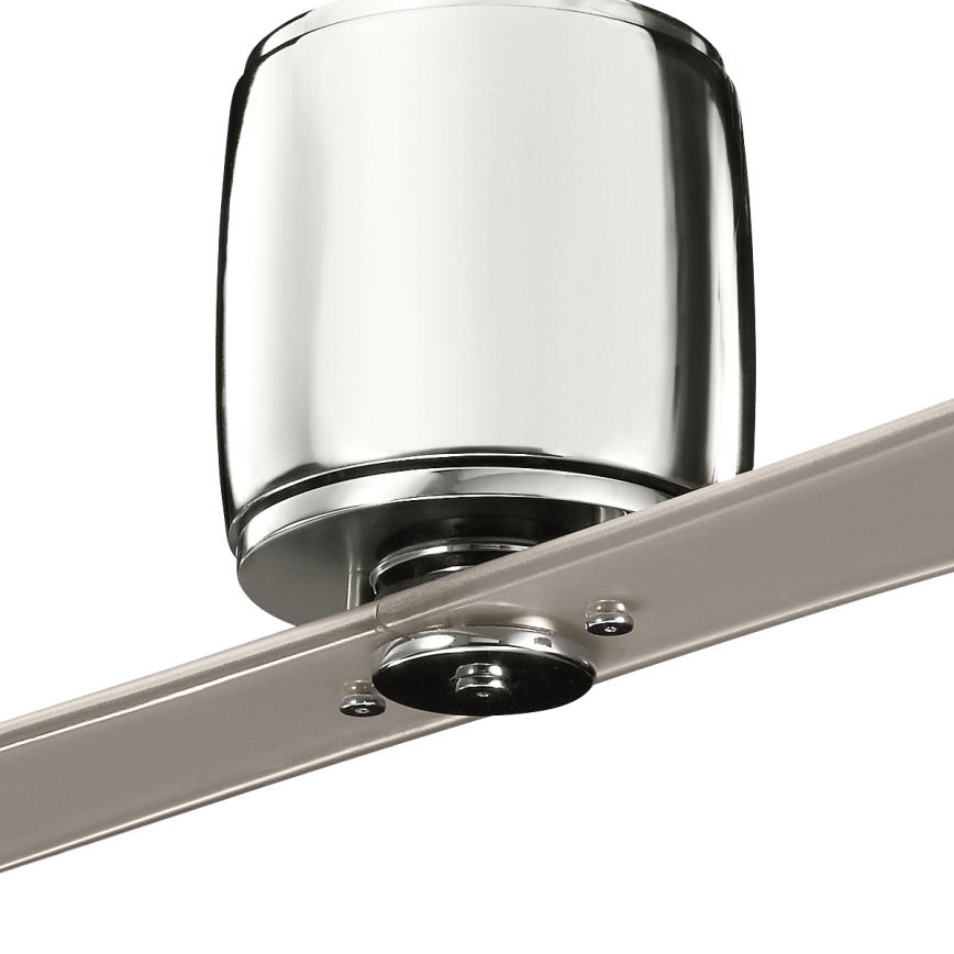 Kichler - Stropní ventilátor FERRON lesklý chrom + dálkové ovládání