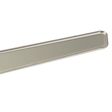 Kichler - LED Stmívatelný stropní ventilátor XETY LED/10W/230V  matný chrom/stříbrná + dálkové ovládání