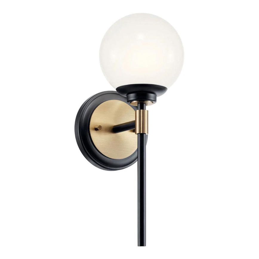 Kichler - LED Koupelnové nástěnné svítidlo BENNO 2xG9/3W/230V zlatá IP44
