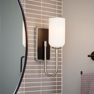 Kichler - LED Koupelnové nástěnné svítidlo SOLIA 1xG9/3W/230V IP44 matný chrom