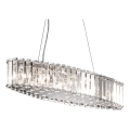 Kichler - LED Koupelnový lustr na lanku CRYSTAL SKYE 8xG9/3W/230V IP44