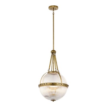 Kichler - Lustr na tyči ASTER 3xE14/60W/230V mosaz