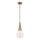 Kichler - Lustr na tyči DEELA 1xE27/60W/230V pr. 17,8 cm mosaz