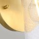 Kichler -  Koupelnové nástěnné svítidlo BRAELYN 1xE27/40W/230V IP44 zlatá