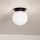 Kichler - Stropní svítidlo ALBERS 1xE27/40W/230V pr. 20,3 cm černá