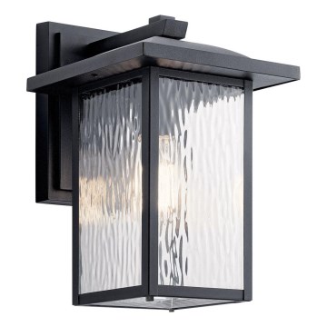 Kichler - Venkovní nástěnné svítidlo CAPPANNA 1xE27/60W/230V IP44 černá