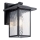 Kichler - Venkovní nástěnné svítidlo CAPPANNA M 1xE27/60W/230V IP44 černá