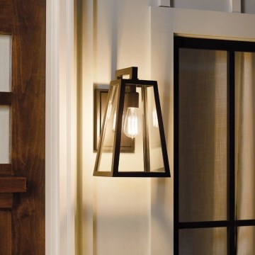 Kichler - Venkovní nástěnné svítidlo DELISON 1xE27/60W/230V IP44