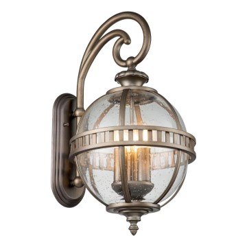 Kichler - Venkovní nástěnné svítidlo HALLERON 3xE14/40W/230V IP44