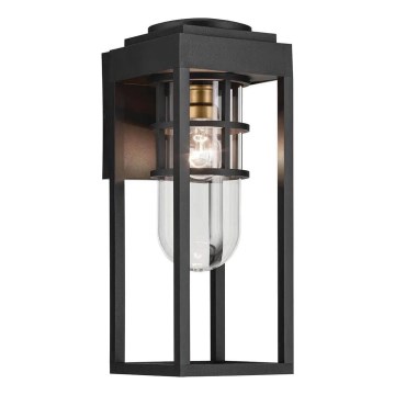 Kichler - Venkovní nástěnné svítidlo HONE 1xE27/60W/230V IP44 černá